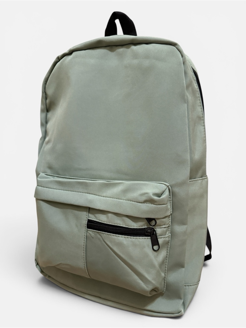 NEW Sage Green Backpack School College Travel Laptop Book Bag
